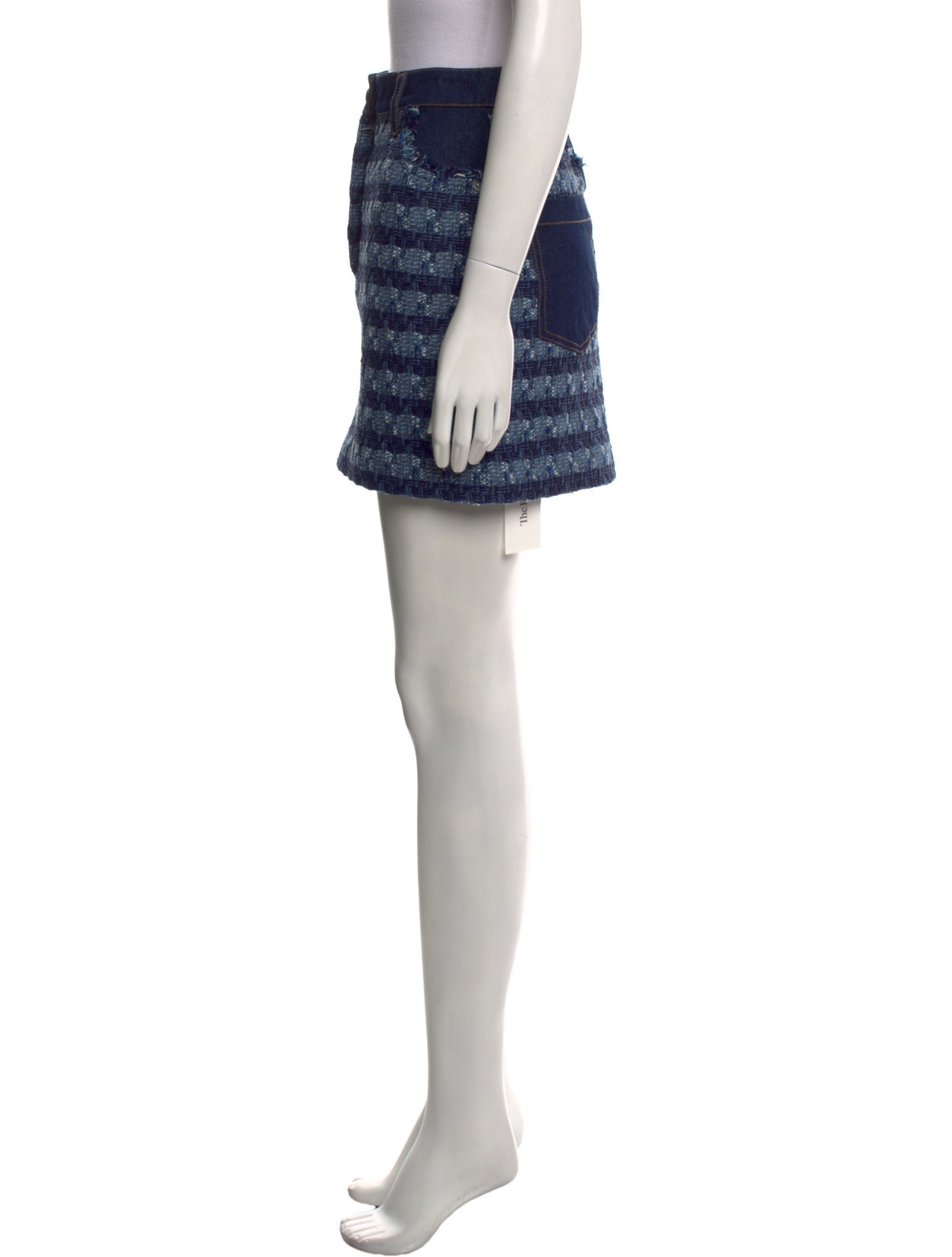 Veronica Beard Striped Mini Skirt w/ Tags