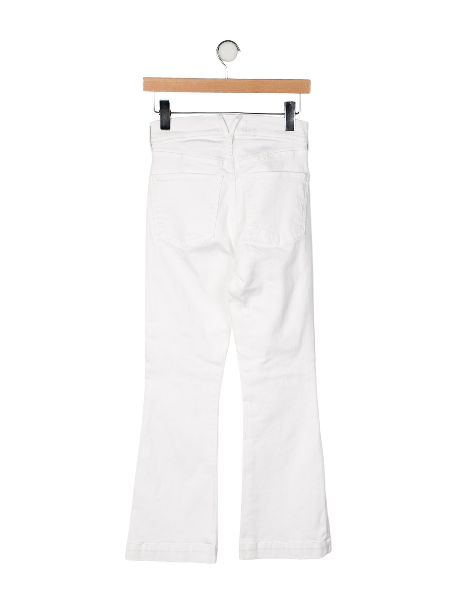 Veronica Beard Mid-Rise Wide Leg Jeans