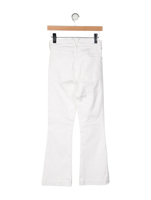 Veronica Beard Mid-Rise Wide Leg Jeans