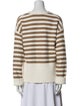 Veronica Beard Striped V-Neck Sweater