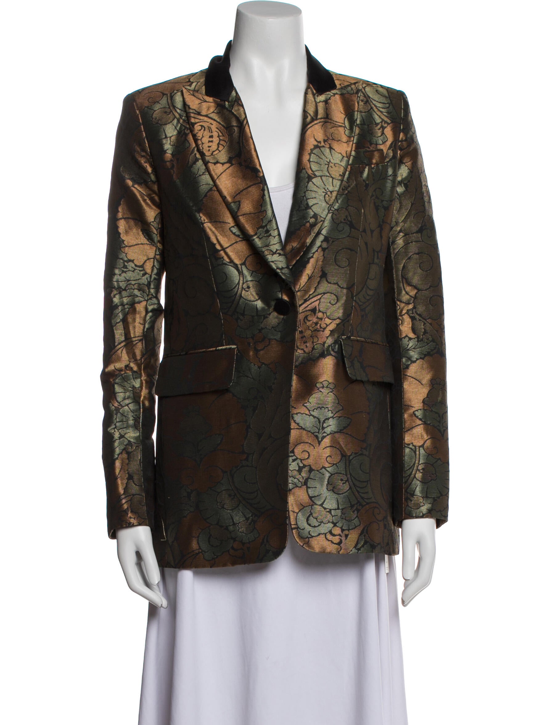 Veronica Beard Printed Blazer