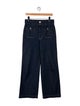Veronica Beard High-Rise Wide Leg Jeans