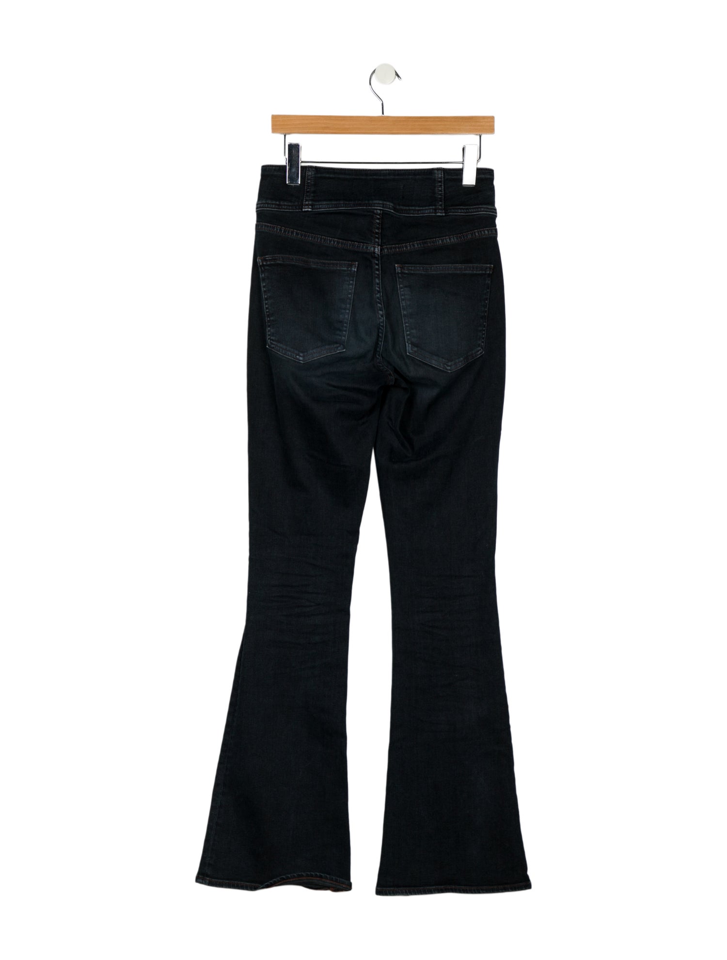 Veronica Beard High-Rise Wide Leg Jeans
