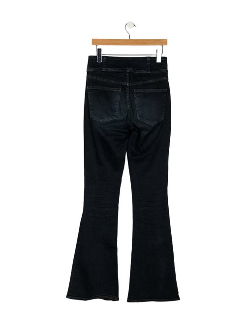 Veronica Beard High-Rise Wide Leg Jeans