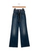 Veronica Beard High-Rise Wide Leg Jeans