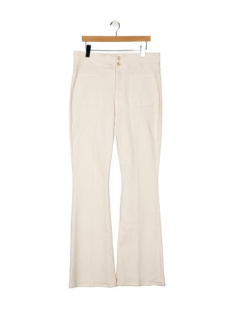 Veronica Beard High-Rise Wide Leg Jeans