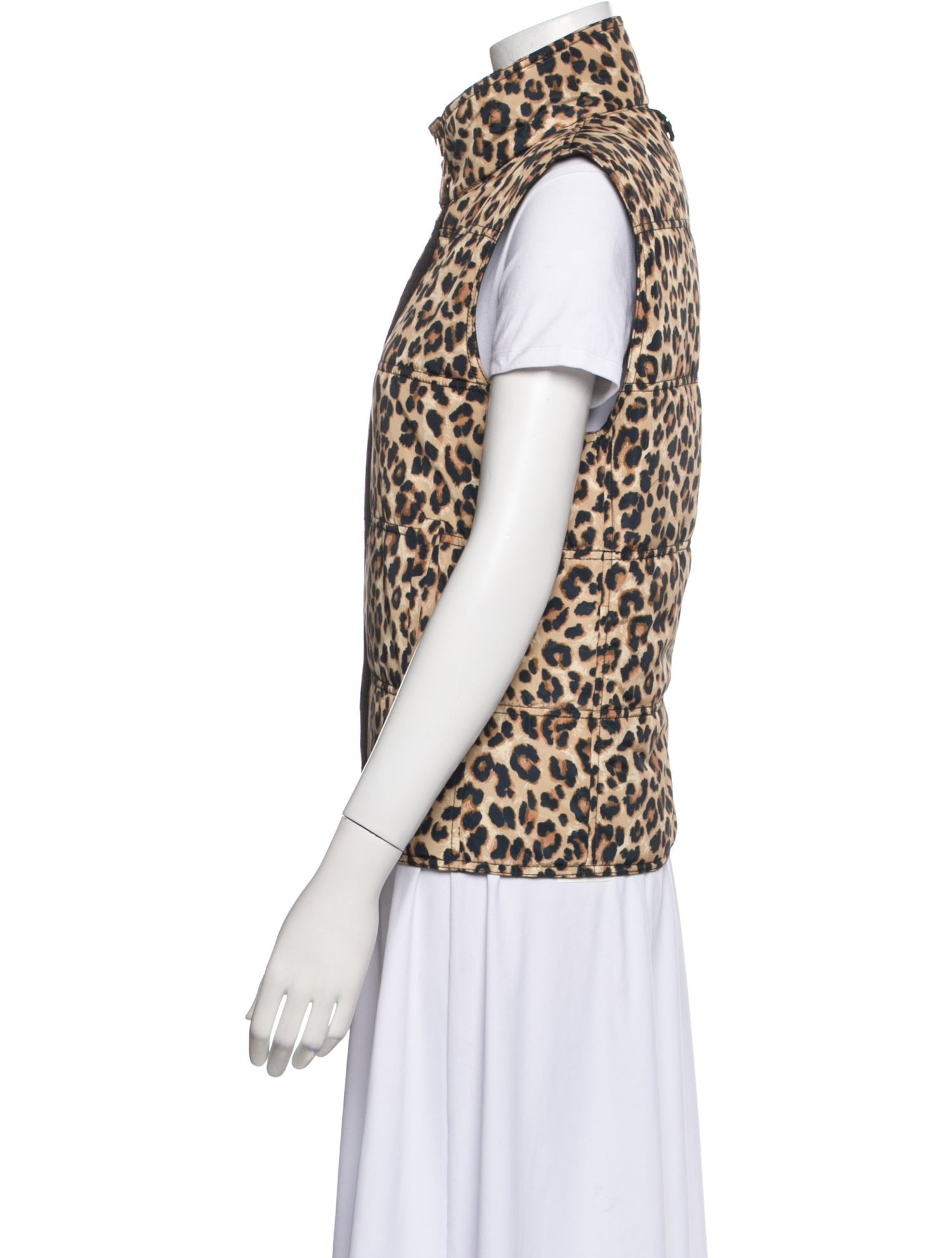 Veronica Beard Animal Print Vest