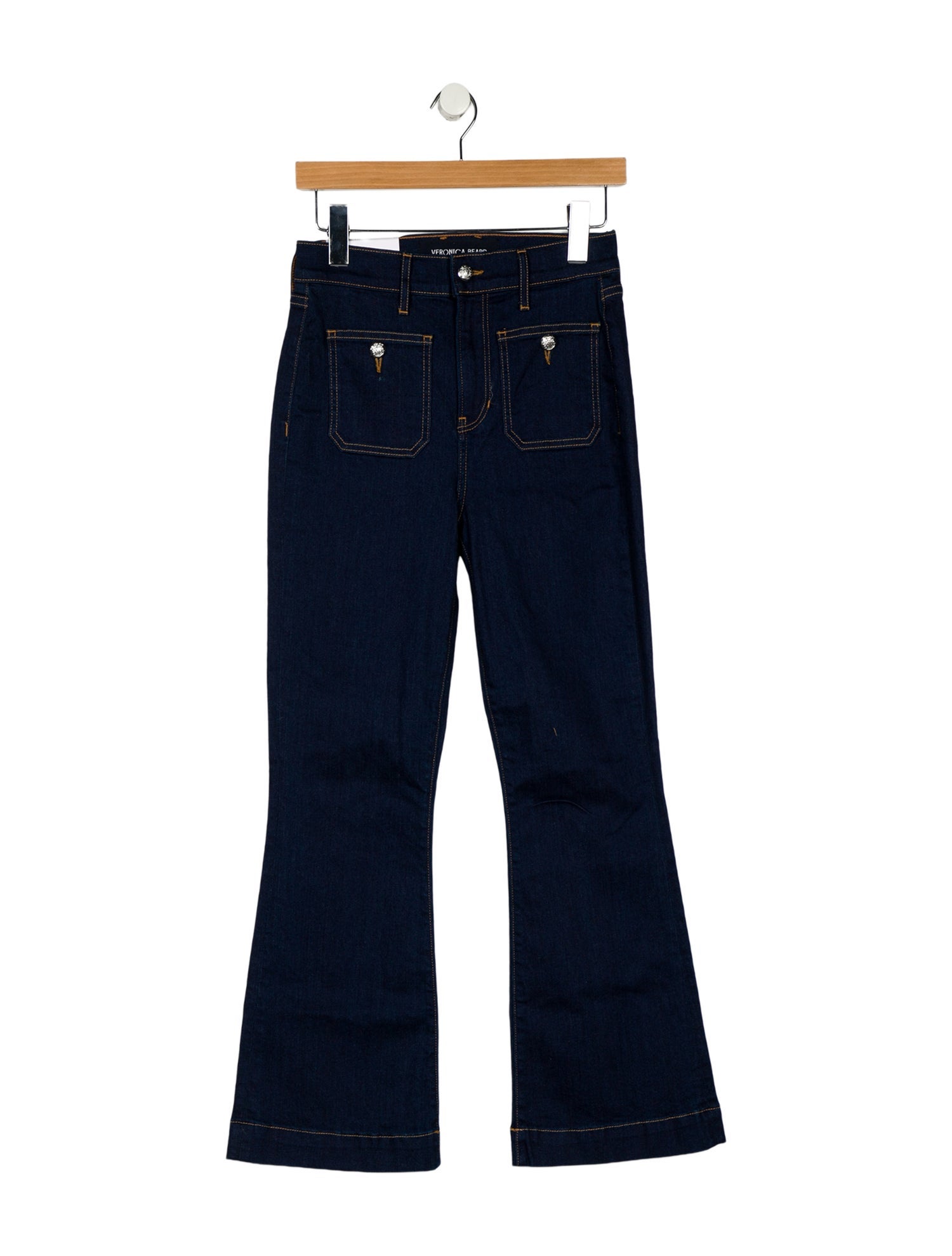 Veronica Beard High-Rise Wide Leg Jeans w/ Tags