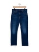 Veronica Beard High-Rise Straight Leg Jeans