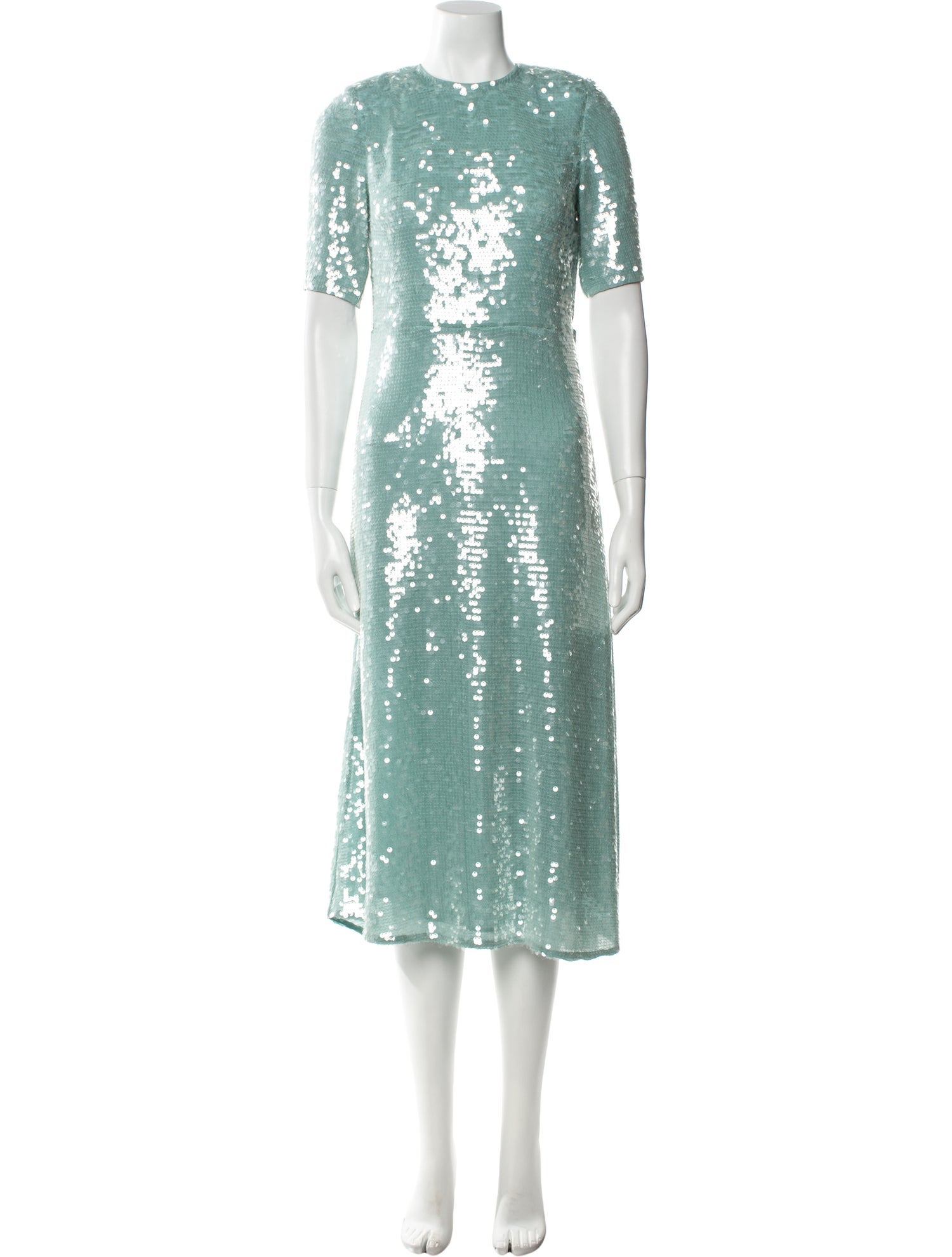 Veronica Beard Crew Neck Long Dress