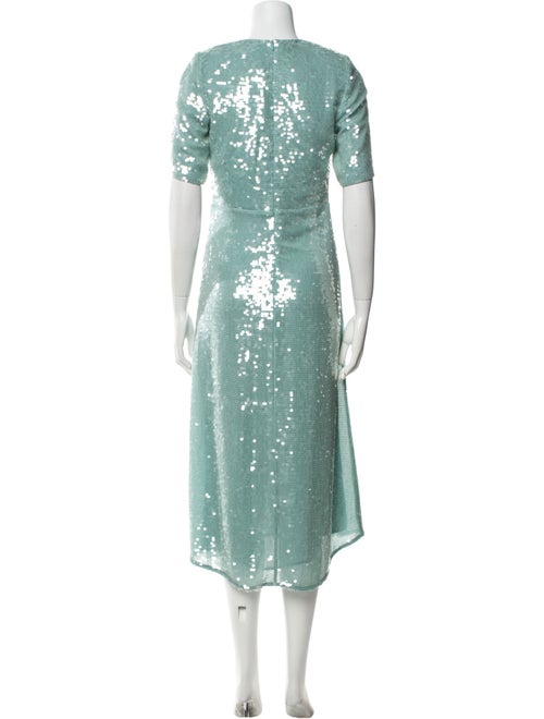 Veronica Beard Crew Neck Long Dress