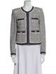 Veronica Beard Tweed Pattern Evening Jacket