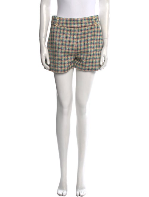 Veronica Beard Printed Mini Shorts