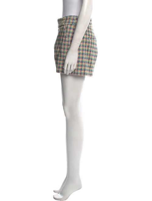 Veronica Beard Printed Mini Shorts