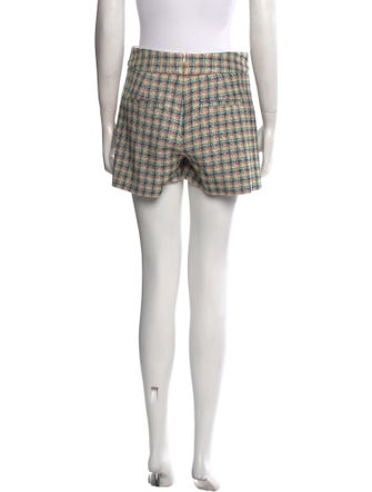 Veronica Beard Printed Mini Shorts