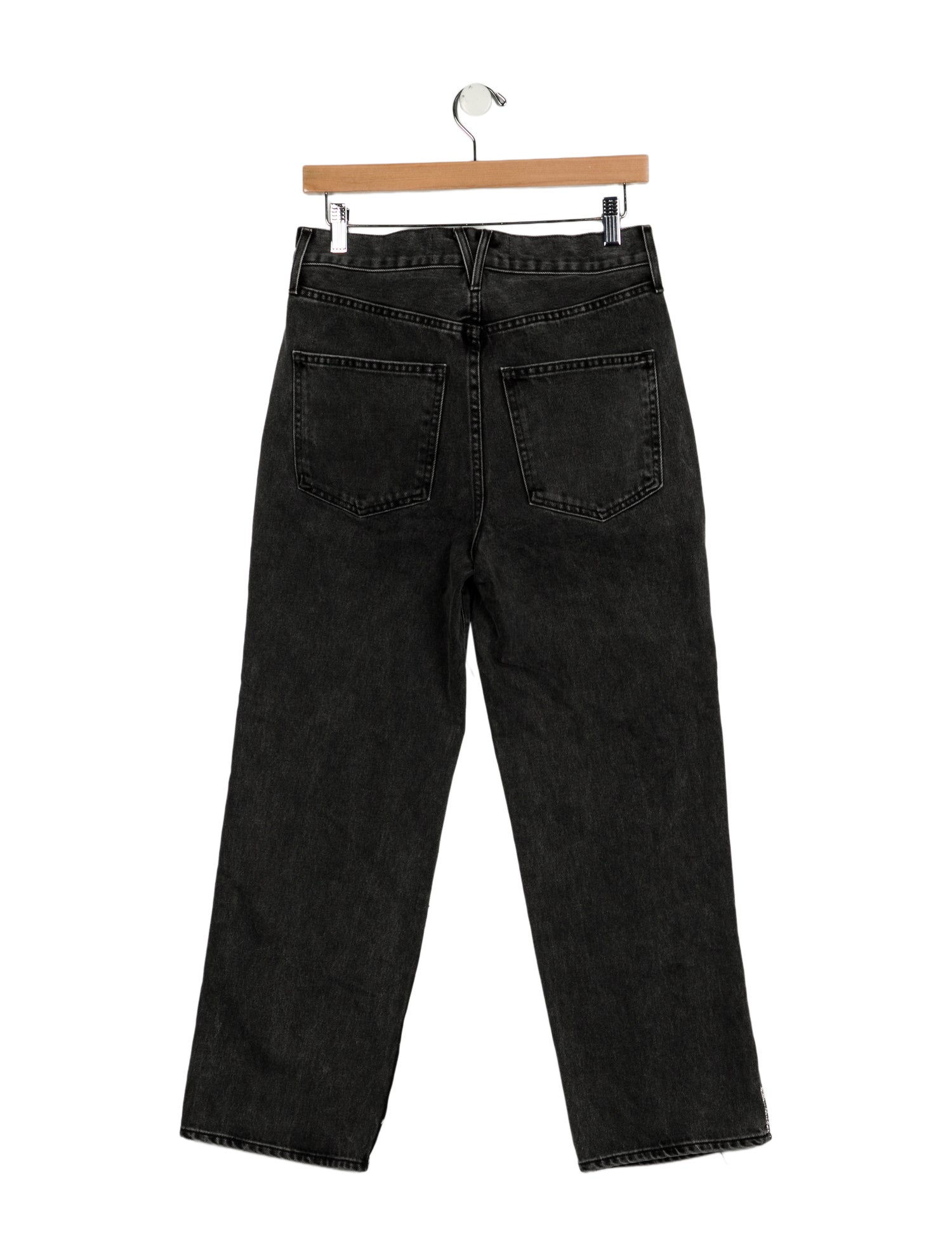 Veronica Beard High-Rise Wide Leg Jeans