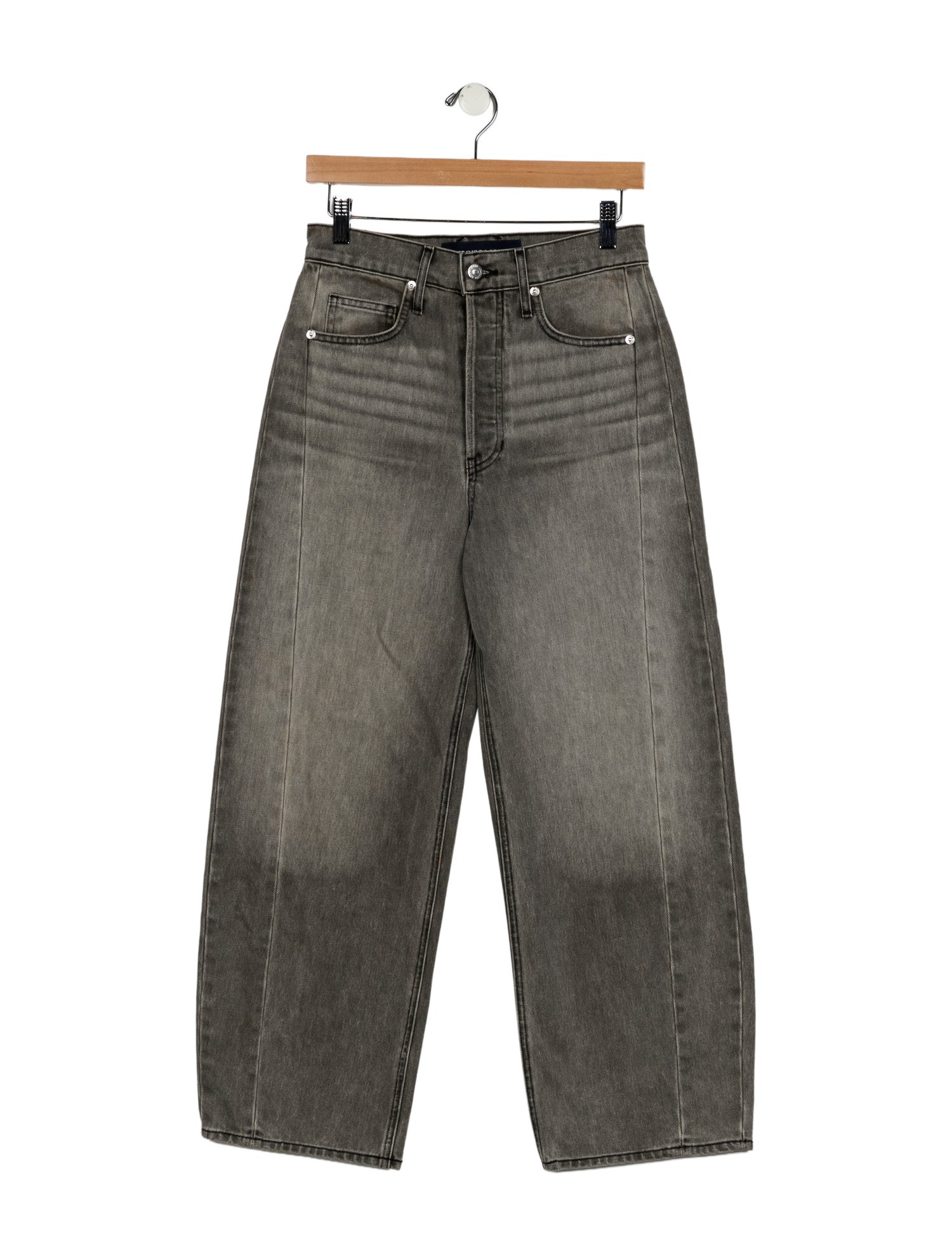 Veronica Beard High-Rise Wide Leg Jeans