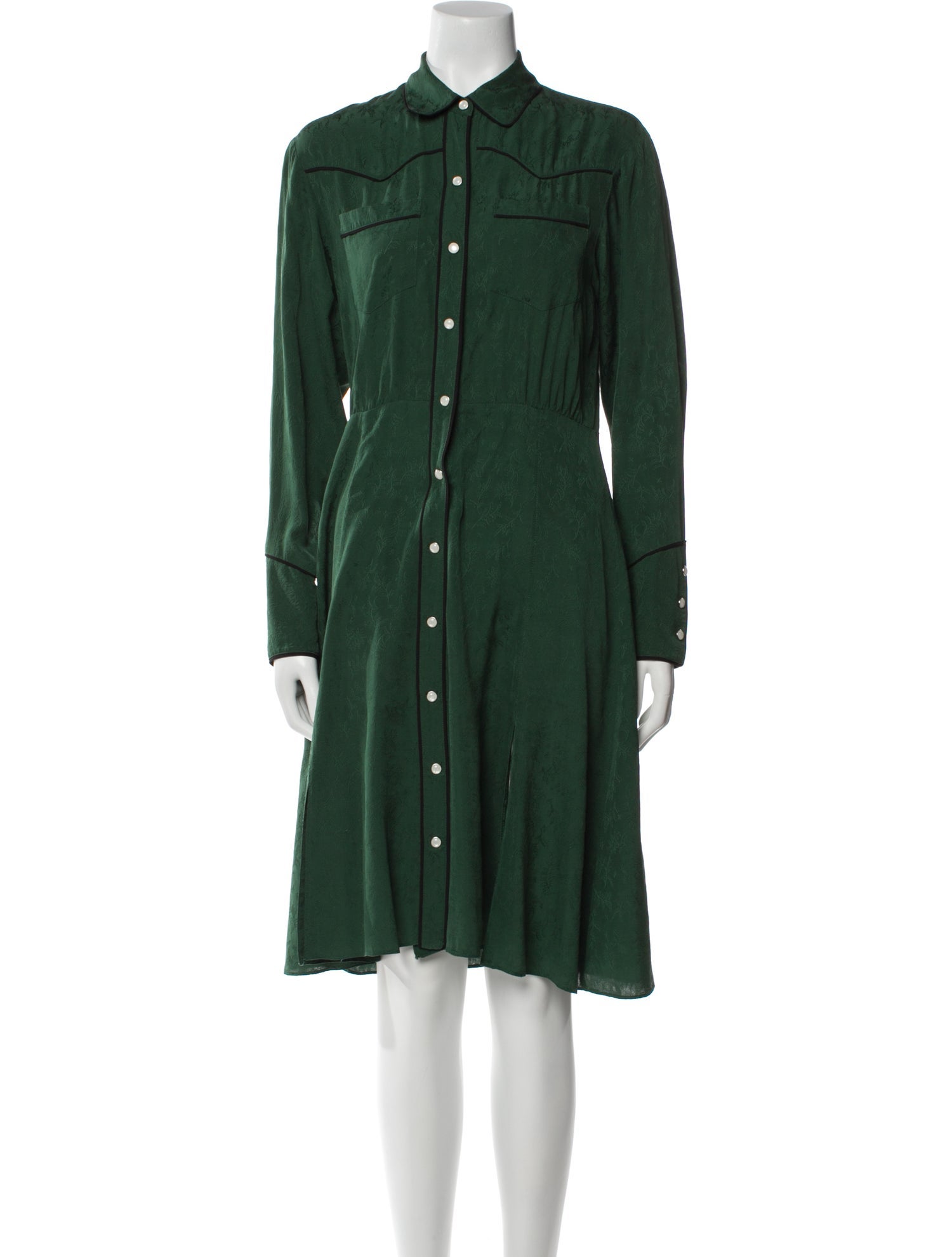 Veronica Beard Silk Knee-Length Dress