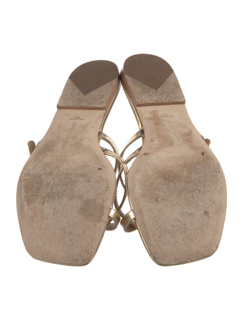 Veronica Beard Leather Slides