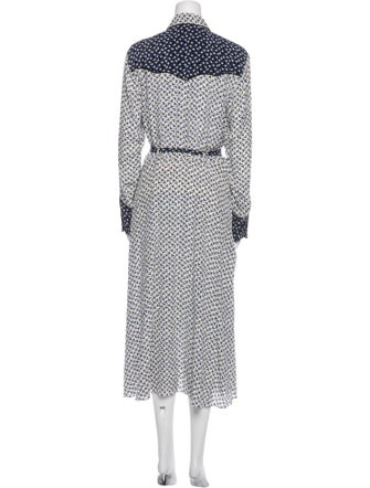 Veronica Beard Silk Long Dress