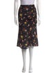 Veronica Beard Silk Midi Length Skirt
