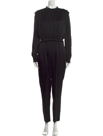 Veronica Beard Mock Neck Jumpsuit