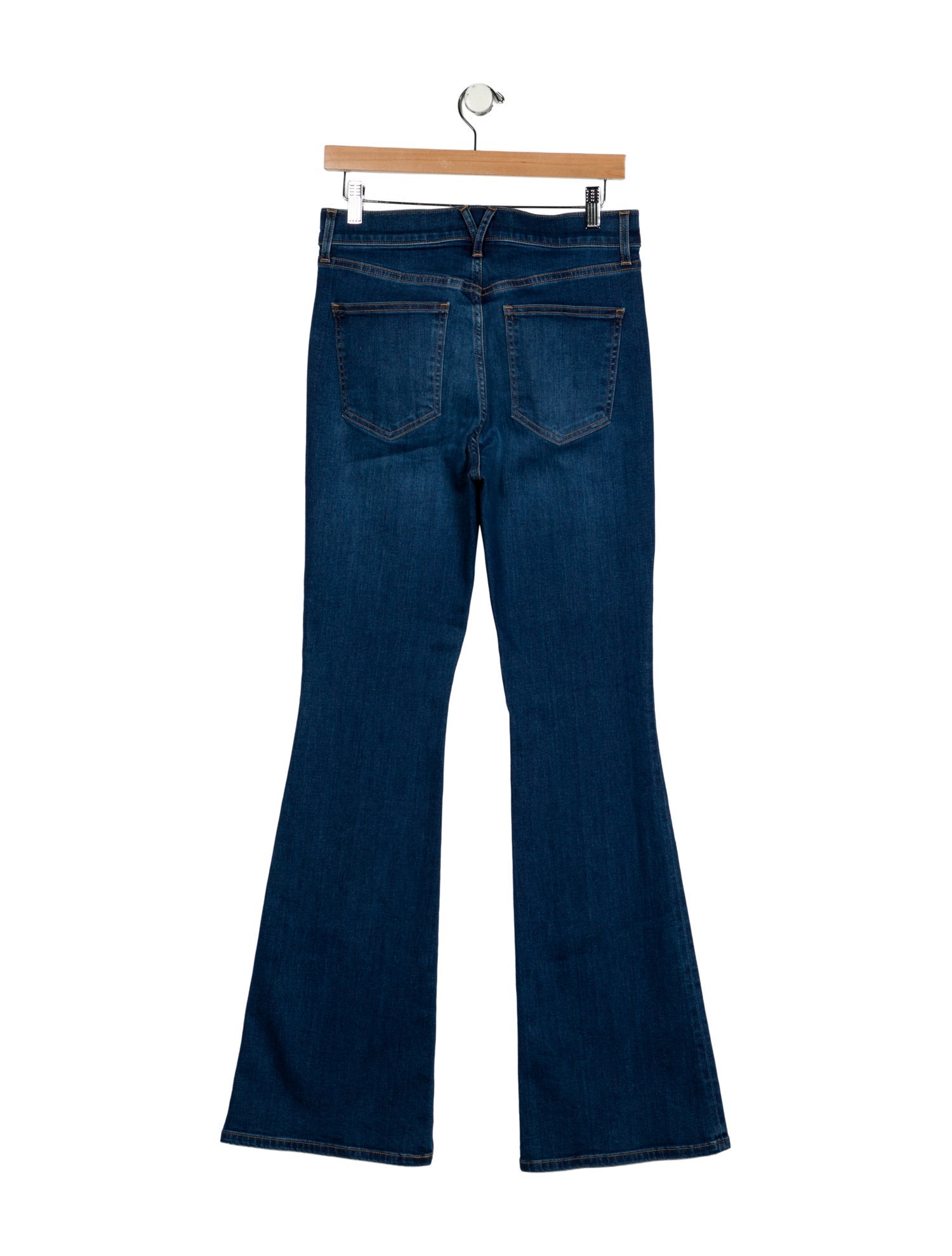 Veronica Beard High-Rise Wide Leg Jeans