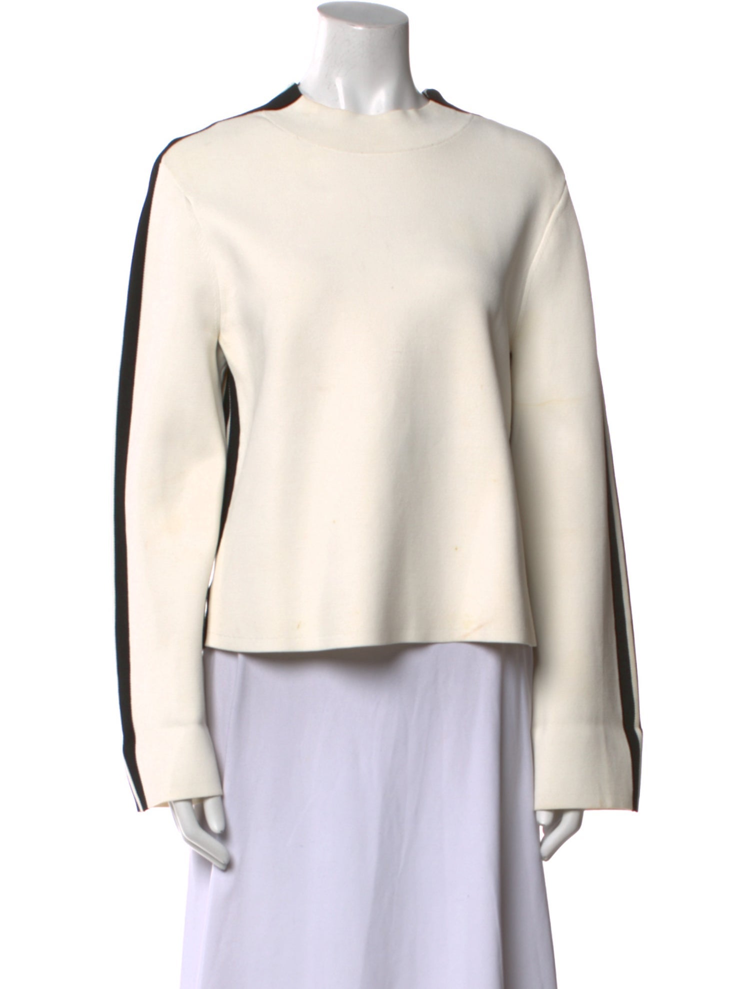 Veronica Beard Crew Neck Long Sleeve Sweatshirt