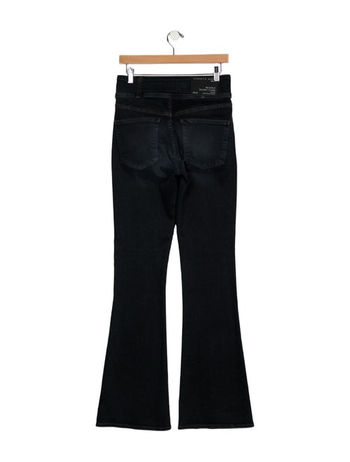Veronica Beard High-Rise Wide Leg Jeans