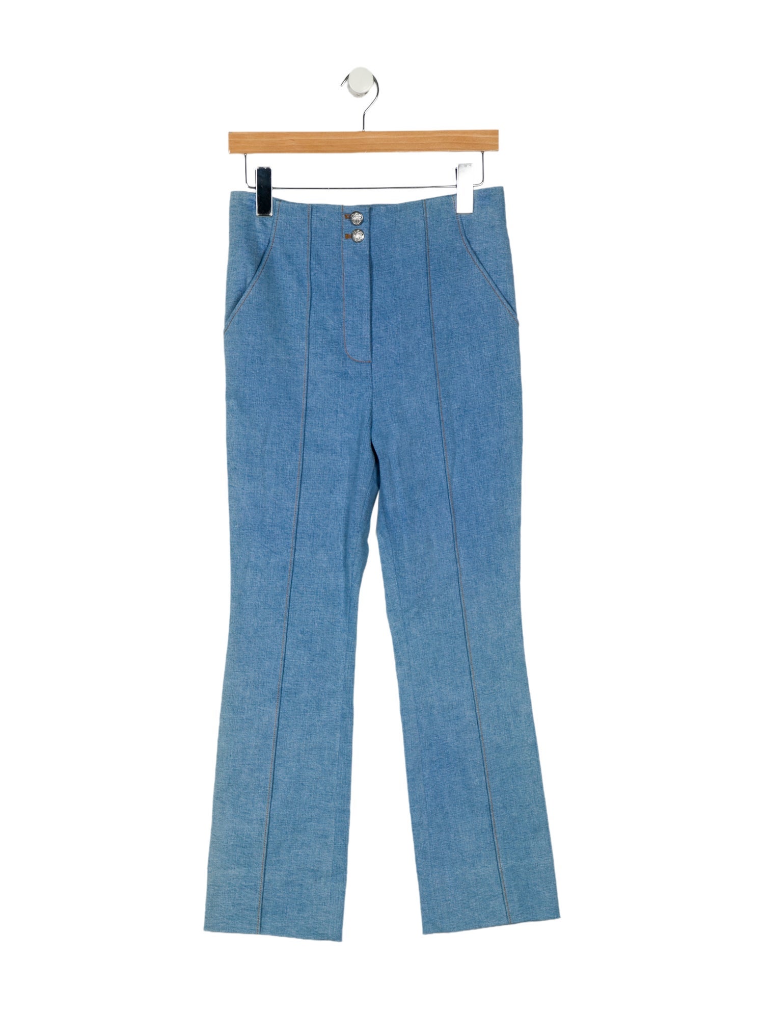 Veronica Beard High-Rise Straight Leg Jeans w/ Tags