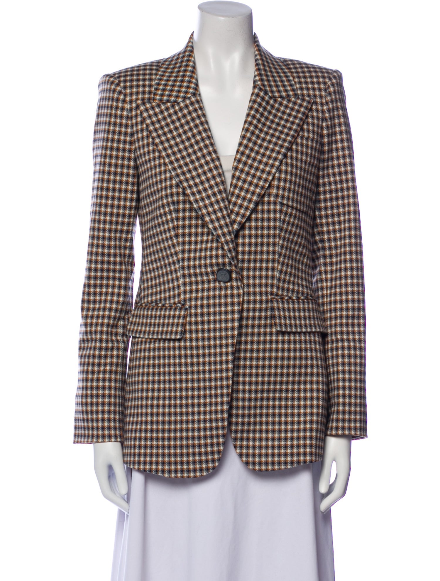 Veronica Beard Plaid Print Blazer w/ Tags