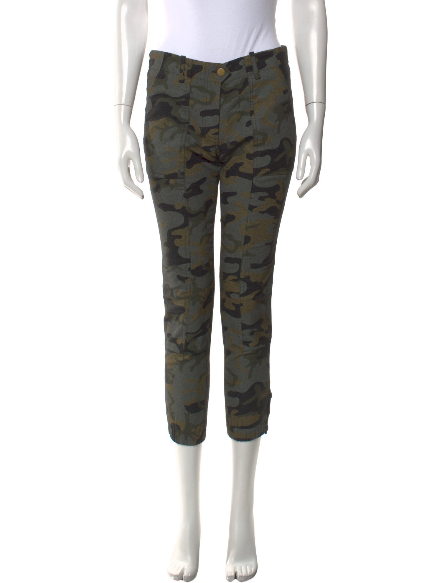 Veronica Beard Printed Skinny Leg Pants