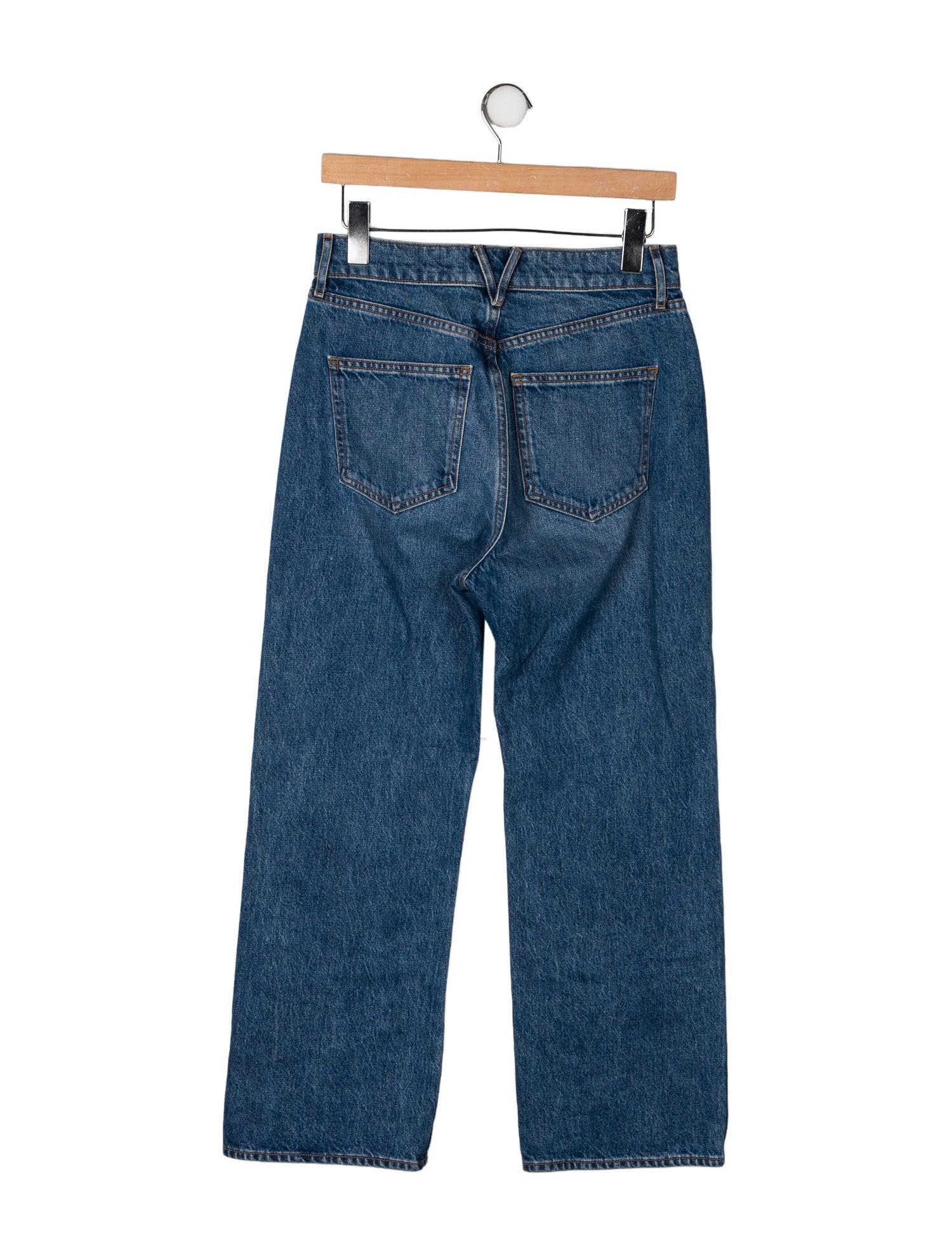 Veronica Beard High-Rise Wide Leg Jeans