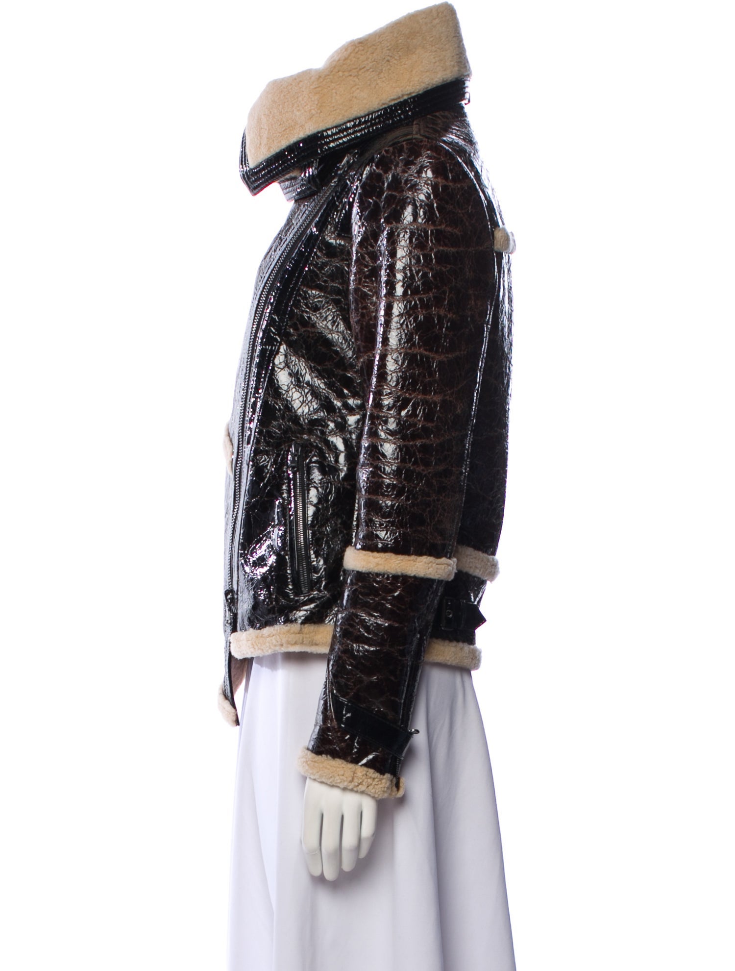 Veronica Beard Shearling Fur Jacket