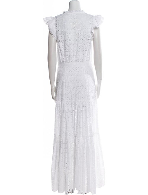 Veronica Beard V-Neck Long Dress