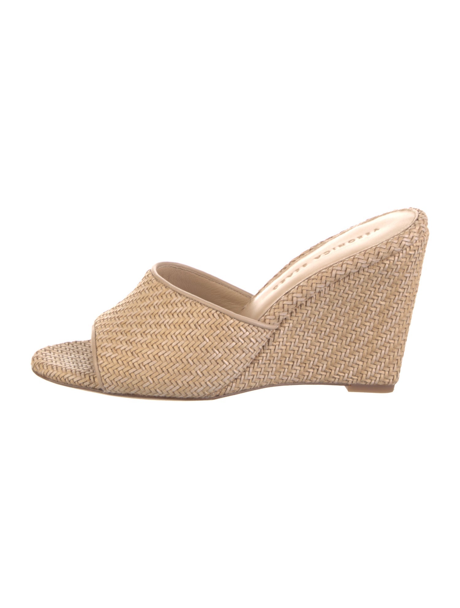Veronica Beard Raffia Slides