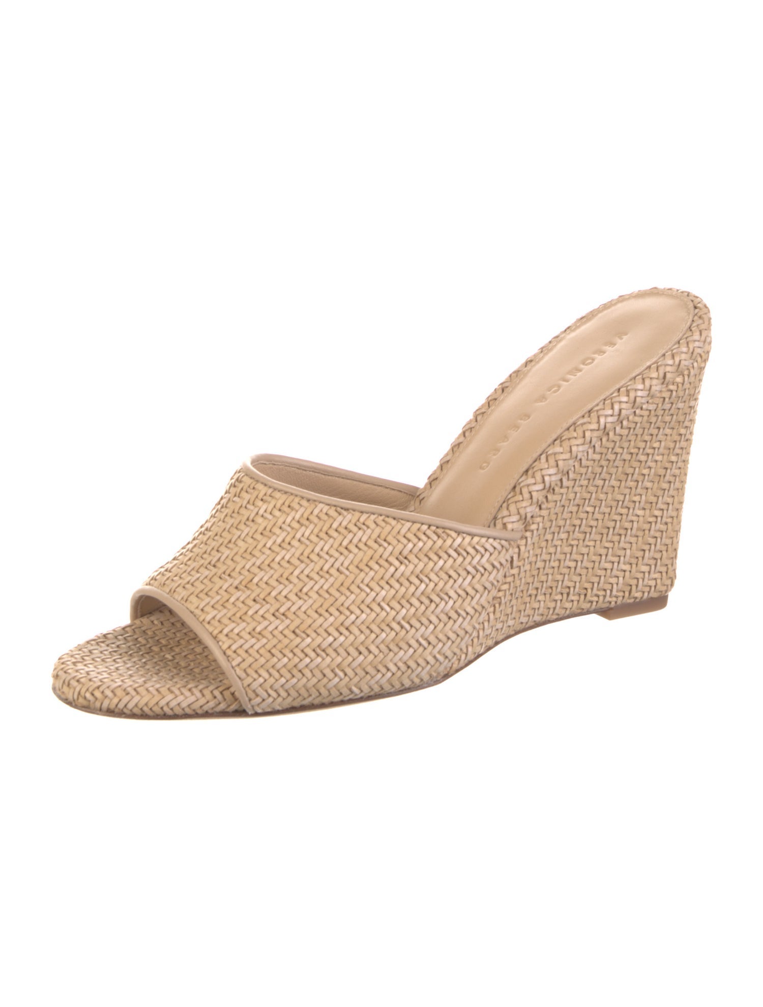 Veronica Beard Raffia Slides