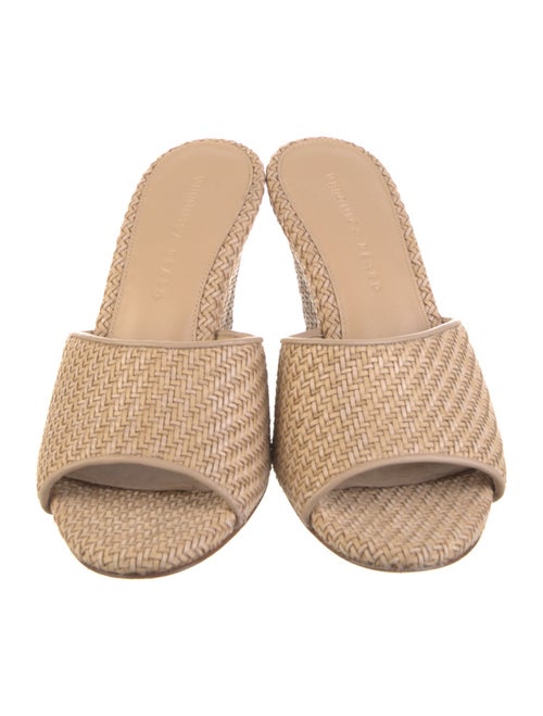 Veronica Beard Raffia Slides