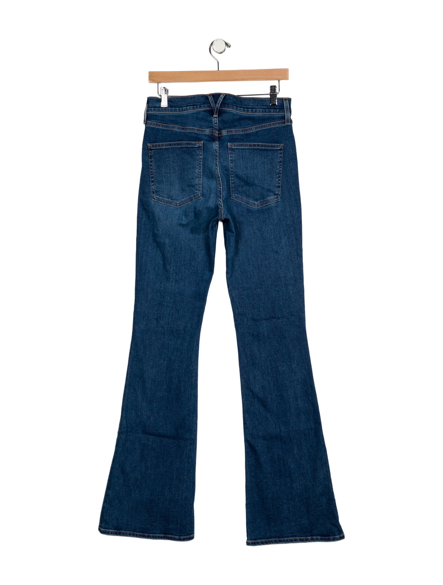 Veronica Beard Mid-Rise Wide Leg Jeans