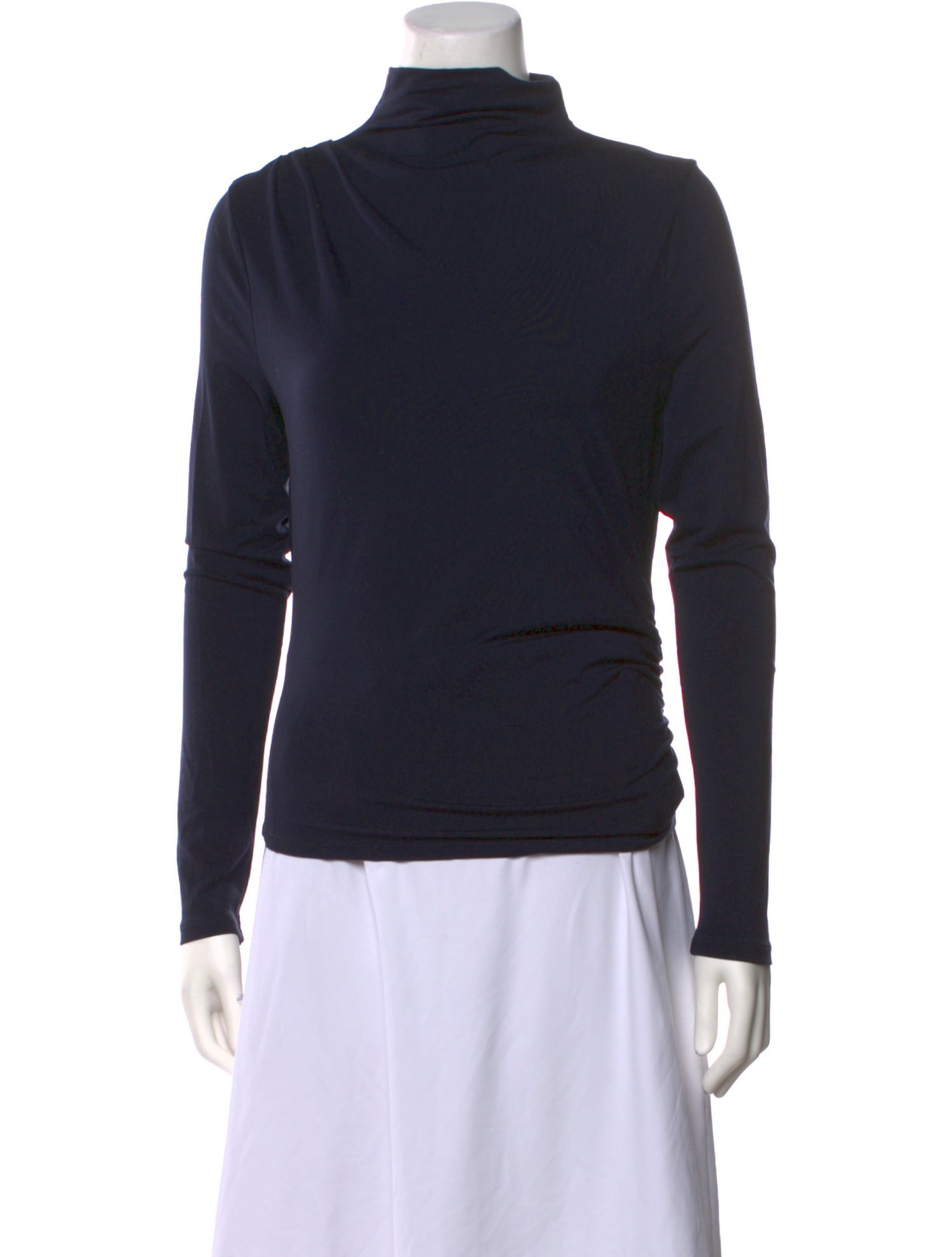 Veronica Beard Turtleneck Long Sleeve Sweatshirt