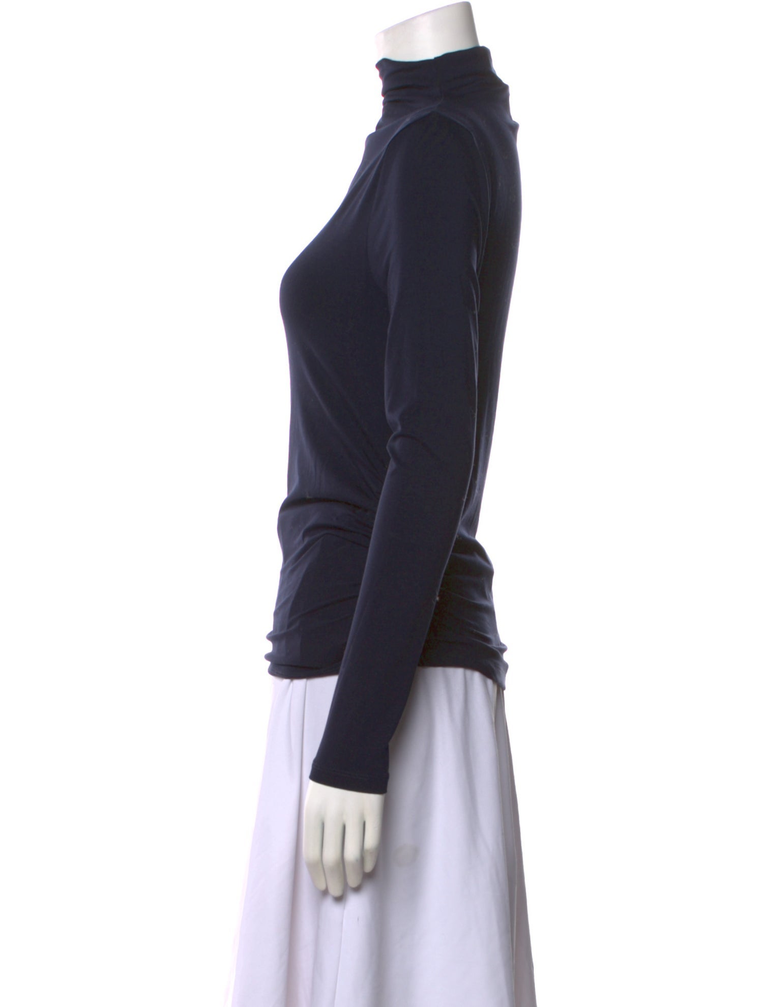 Veronica Beard Turtleneck Long Sleeve Sweatshirt
