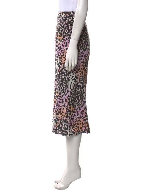 Veronica Beard Silk Midi Length Skirt