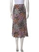 Veronica Beard Silk Midi Length Skirt