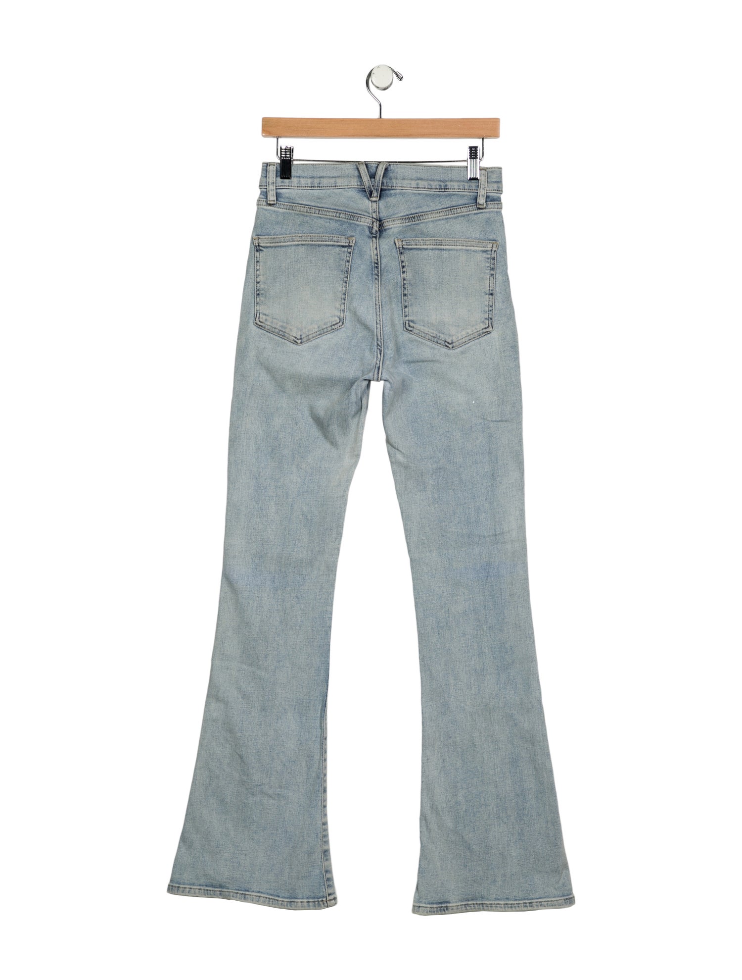 Veronica Beard High-Rise Wide Leg Jeans