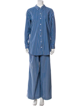 Veronica Beard Striped Pant Set