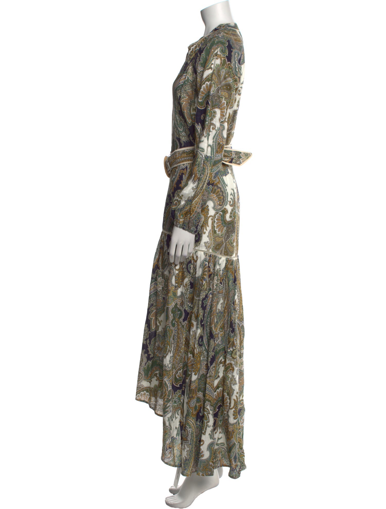 Veronica Beard Linen Long Dress