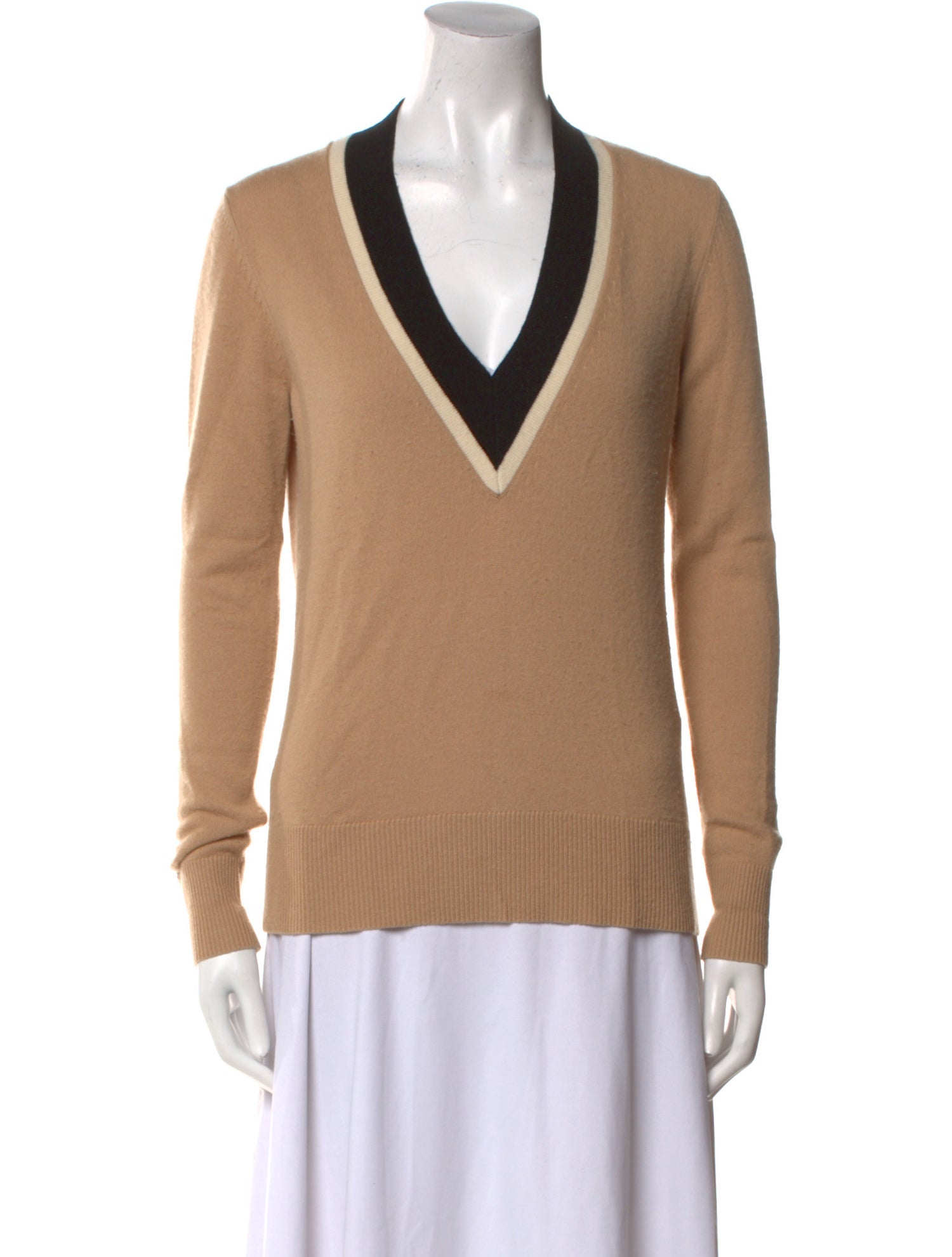 Veronica Beard Cashmere V-Neck Sweater