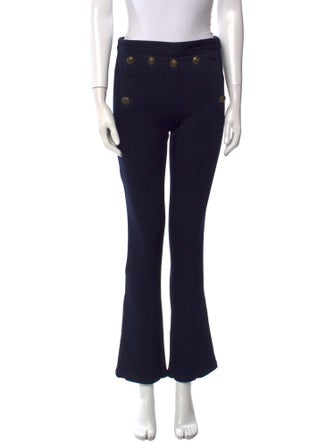 Veronica Beard Mid-Rise Straight Leg Jeans