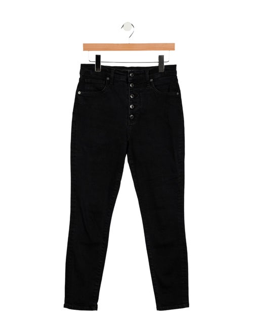 Veronica Beard Low-Rise Skinny Leg Jeans