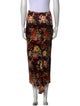 Veronica Beard Silk Midi Length Skirt